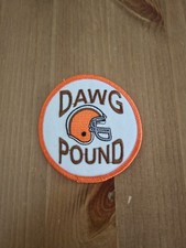 Vintage 80s Cleveland Browns 1985 Dawg Pound Patch