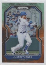 2021 Panini Prizm Cosmic Haze Prizm Justin Turner #5 5y7