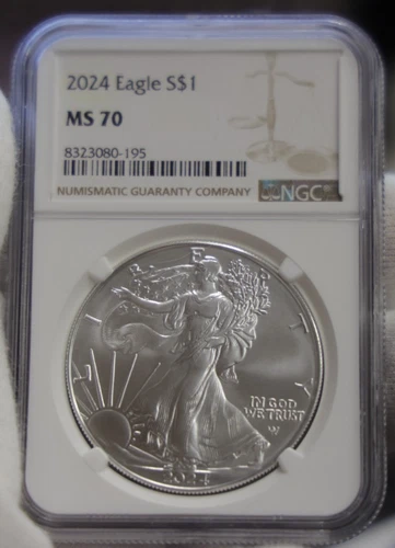 2024 US Silver Eagle $1 NGC MS70.