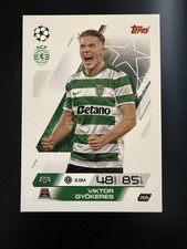 2025-26 Topps Match Attax UEFA Club Competitions #205 Viktor Gyökeres