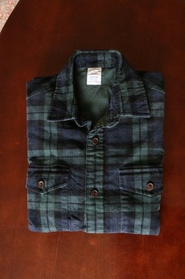Recent Brooks Brothers Blackwatch Tartan Corduroy Shirt Jacket Medium