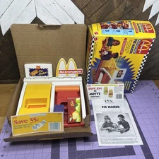 Vintage 1993 Mattel McDonald's Happy Meal Magic Pie Maker