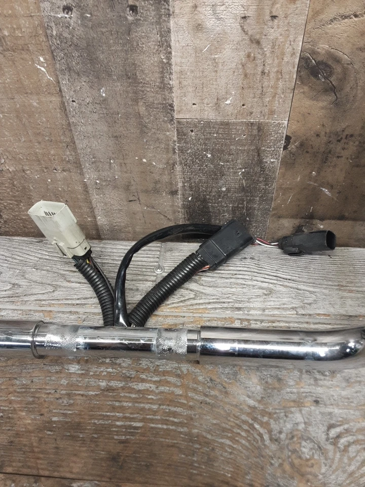 2008 Harley Davidson Electra Glide Ultra Handlebars Grips Controls Chrome BR-696 - Image 4 of 4