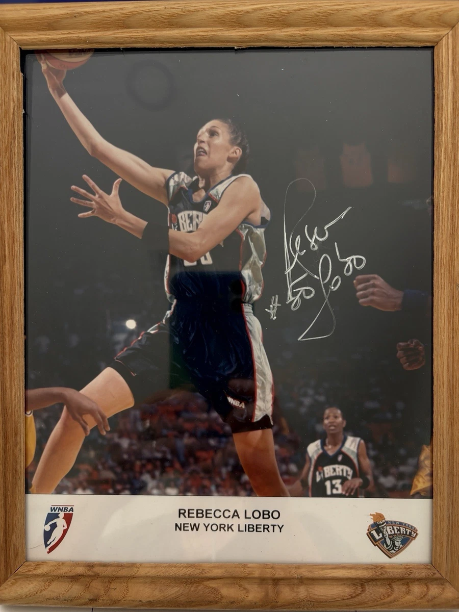 WNBA Rebecca Lobo HOF サイン入り写真 WNBA Rebecca Lobo HOF サイン入り写真 REBECCA LOBO, WNBA
