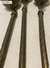 Antique Victorian Brass- Hanging Kerosene Oil Lamp -lamp Part With Bells — photo 4