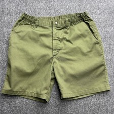 Boy Scouts of America Shorts Size 30 Uniform Green Flat Vintage