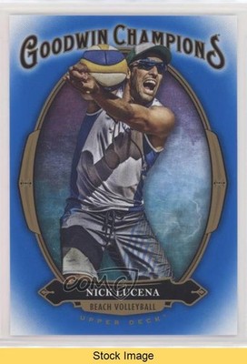 2020 Upper Deck Goodwin Champions Royal Blue Nick Lucena #38 READ 0s9c