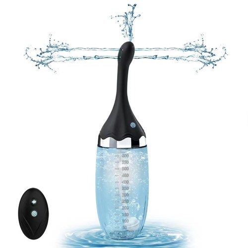 Anal Douche Automatic Enema Bulb - 20oz Electric Enemas for Colon Cleanse for...