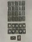 Over 1 Troy Ounce (1.0278) - 32 x 1g .999 Fine Silver Bullion Eye Pyramid Crown