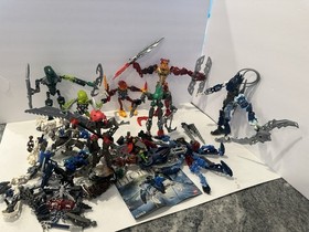 LEGO Bionicle Lot Visorsak Boggarak Rahkshi Piraka Vezok & Parts Manual