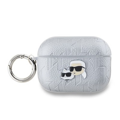 Karl Lagerfeld Hülle für Apple Pods Pro 2 mit Karl und Schnuller Motiv