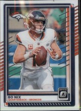 Bo Nix 2025 Donruss Optic Denver Broncos #31