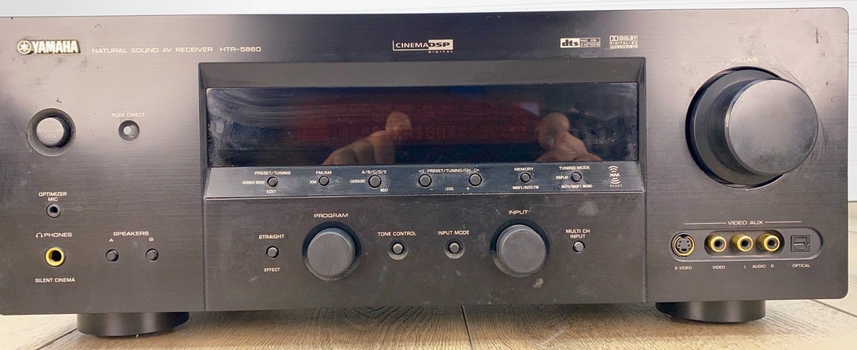 Yamaha HTR 5890 7.1 Channel 980 Watt Receiver for sale online | eBay display picture 1