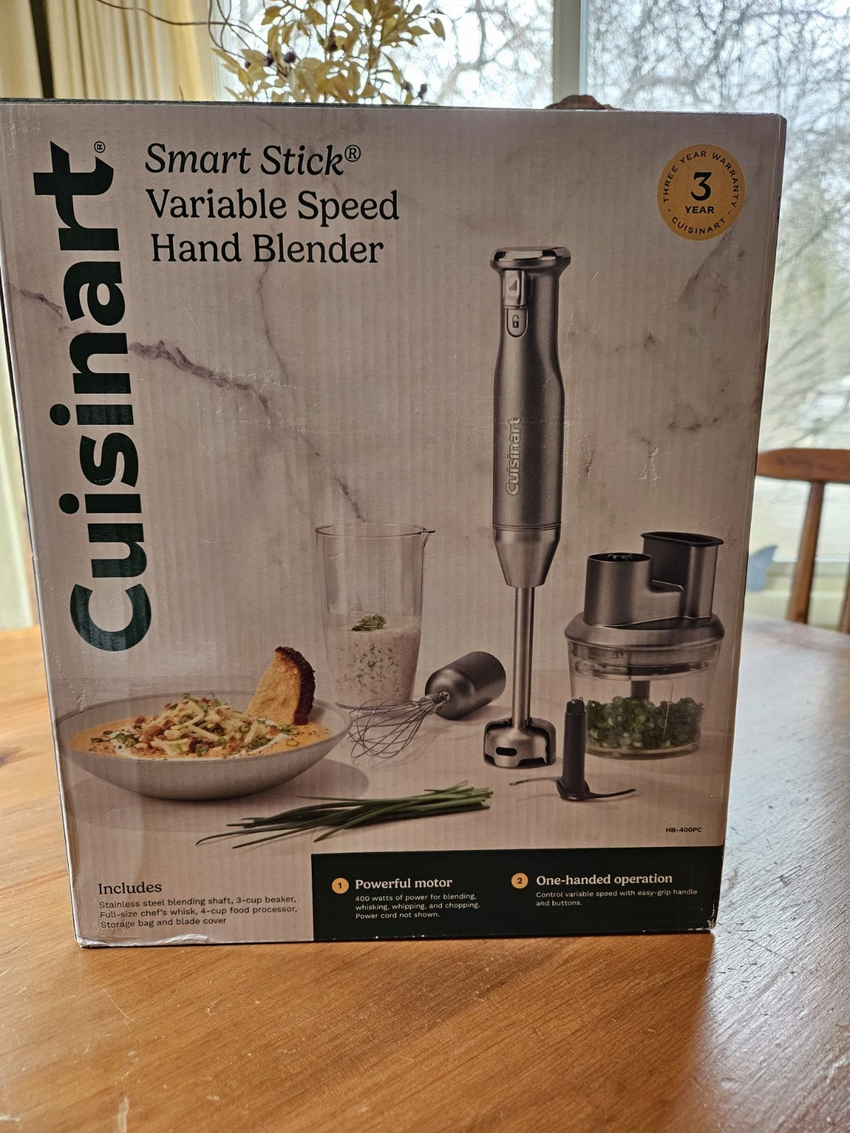 Brand New Cuisinart Smart Stick Variable Speed Immersion Blender With Food...
Opens in a new window 