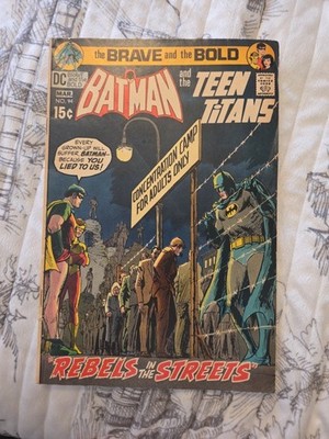  Brave and the Bold #94 Batman and Teen Titans Nice Grade Bronze Age DC Comic