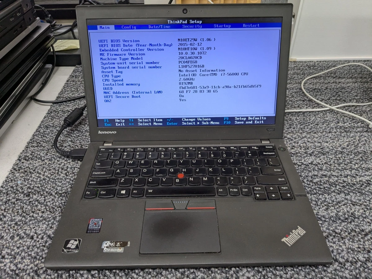 Lenovo ThinkPad X250 8GB RAM PC Laptops & Netbooks for Sale | Shop
