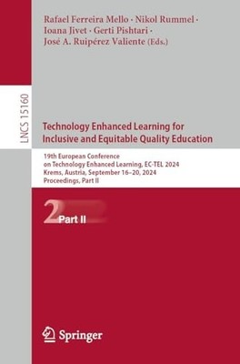 Technology Enhanced Learning for Inclusive and Equitable Quality Education (Lect