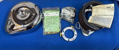 S & S Cycles CHROME Air Cleaner Kit 1999 - 2007 Harley Davidson SOFTAIL DYNA FLT