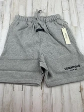Fear of God Essentials Dark Oatmeal Sweat Shorts Size Extra Small NWT Fast Ship