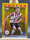 Jesper Uneken 2024-25 Topps Chrome UCC Gold Refractor 45/50 RC #97