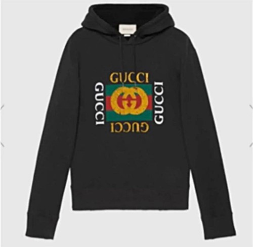 GUCCI Vintage Processing Logo Hoodie 