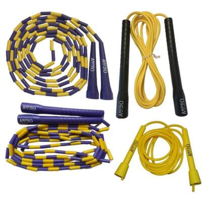AMPRO Ballers Super Springseil Set - 4 Springseile - Freestyle / Tricks 