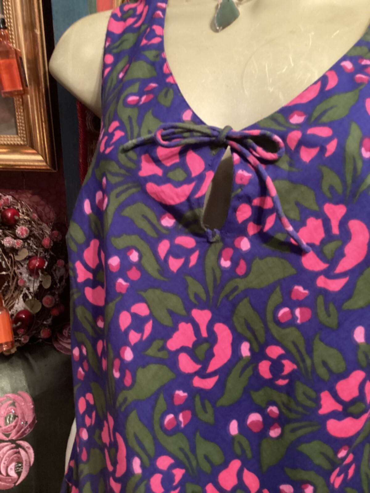 LOVELY MAXI FLORAL EAST DRESS,sz10 LINED, FLOATY, AND HOBBS SHRUG