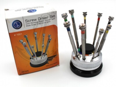 Set Di Cacciaviti Per Orologiai Di 9 Strumenti Di Riparazione - Foto 9