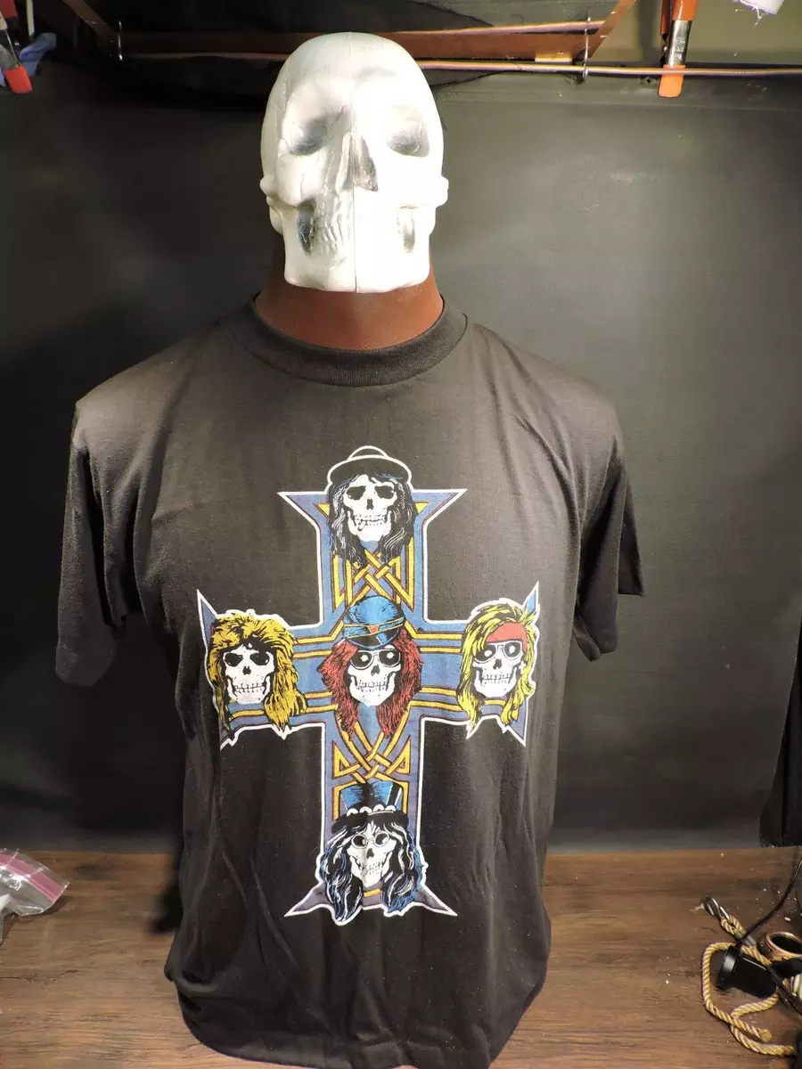 Vintage Guns N Roses 1980 s T shirt Original X Large Appetite For Destruction