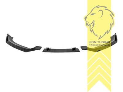 Frontspoiler Spoilerlippe für Audi A7 4G Schwarz Hochglanz