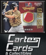 Kyle Farmer 2013 Panini USA Baseball Champions #31 Game Gear Jerseys Prime 11/99