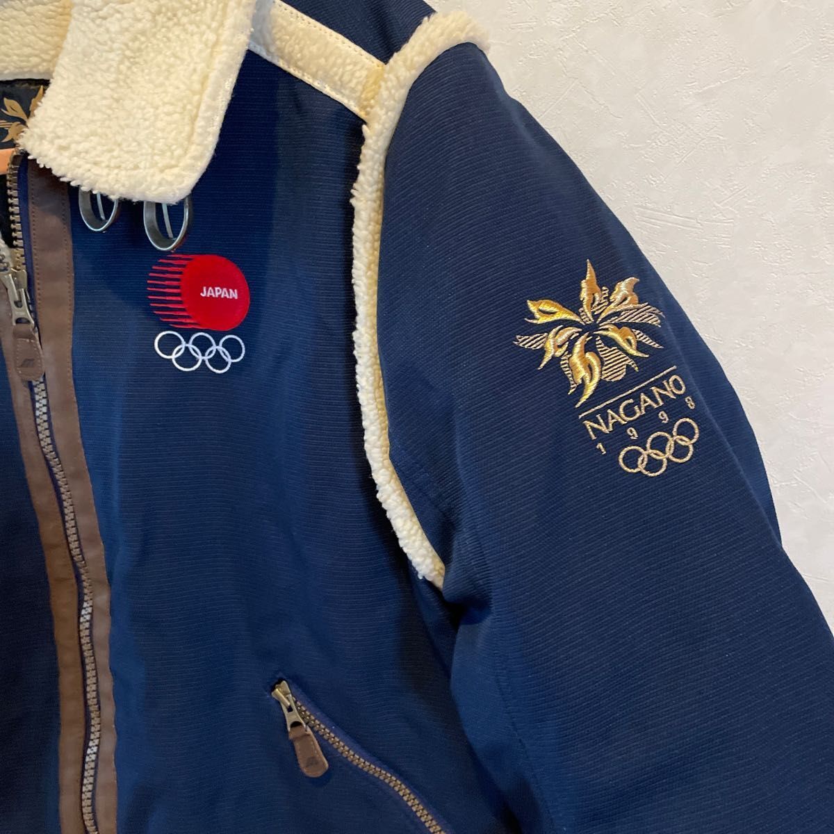 Mizuno Nagano Olympics National Team Boa Jacket Size S Color