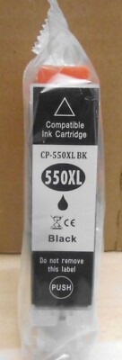 CP-550XL Tinte black kompatibel für Canon Pixma IP7240 IP7250 IP8750 PGI-550XL D