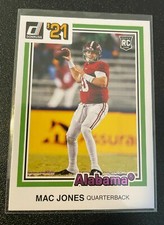  2021 Panino Donruss Pink Parallel🔥 MAC JONES New England Patriots Rookie #40