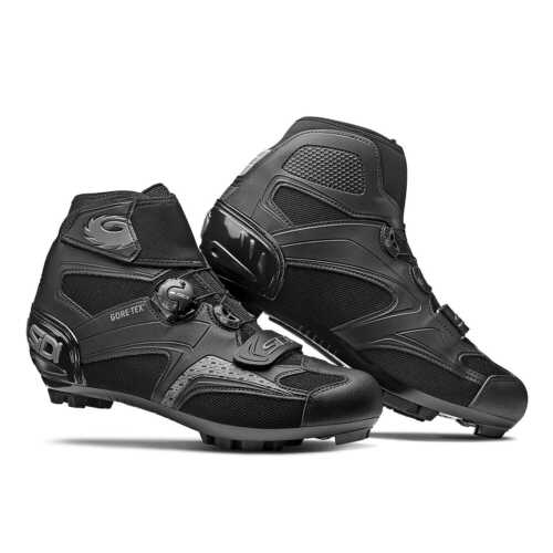 Sidi Frost Gore 2 MTB Shoes - Monochrome 46 Black/Black - Picture 1 of 1