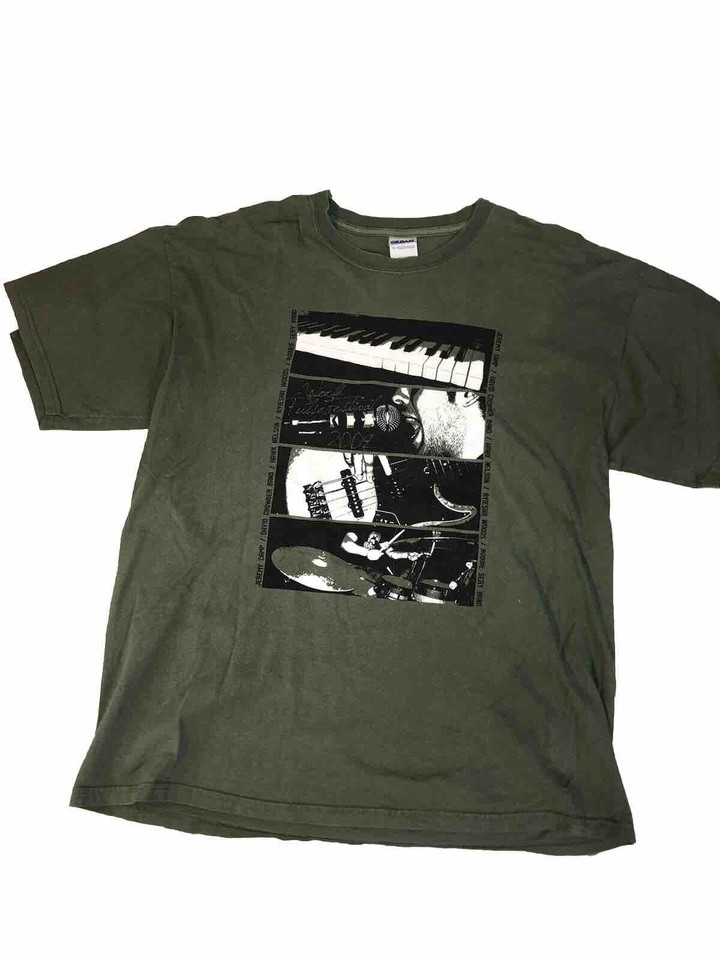 GILDAN Tshirt Men's SZ XL Christian World Pulse Bands Ultra Cotton