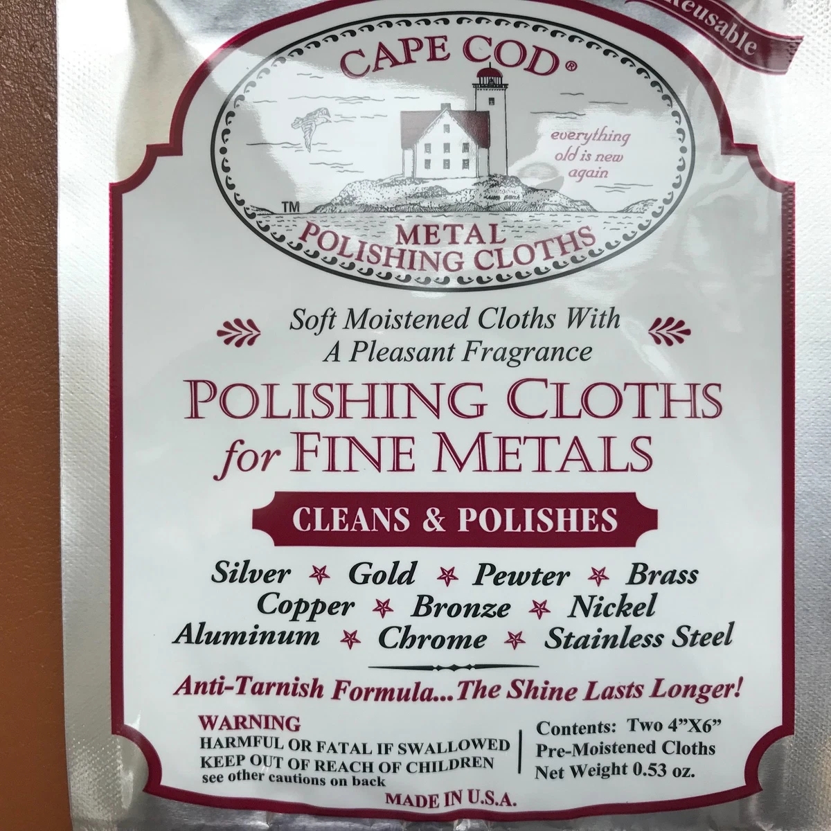 Cape Code Polishing Cloth 