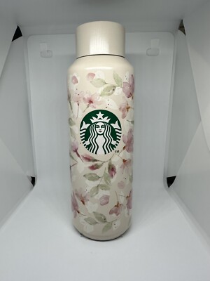 Starbucks Japan SAKURA 2024 Stainless Bottle Soft Pink 473ml/16oz