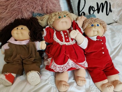 brunette cabbage patch doll