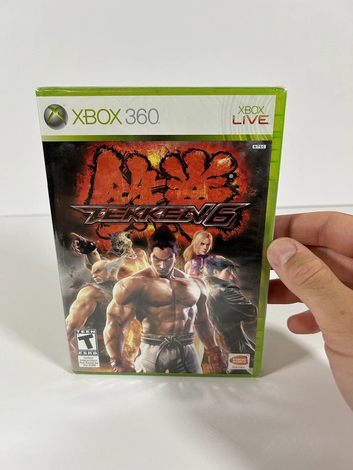 TEKKEN 6 BLACK LABEL XBOX 360 W/ LIMITED EDITION SLIPCOVER BRAND NEW VIDEO GAME - Image 3 of 4