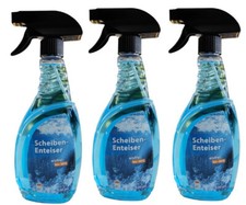 Scheibenenteiser 3x500ml EISFREI -50C° Winter KFZ PKW Auto Frostschutz Spray