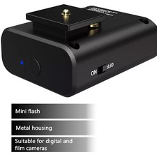 For Reflx Lab Mini Flash Light Metal Shell For Digital/Film Cameras Black/Silver