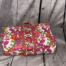 VERA BRADLEY Baby Pink Paisley DIAPER Changing Pad Clutch Wipe Holder