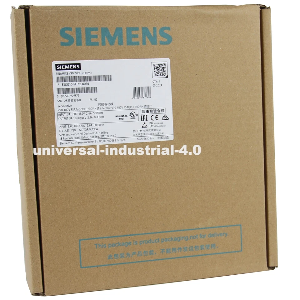 NEW Siemens 6SL3210-5FE10-8UF0 6SL3210-5FE10-8UF0 - Image 4 of 4