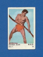 1958 Dutch Gum Serie T #28 Gordon Scott