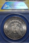 1879 S ANACS MS60 REVERSE OF 1878 TOP 100 MORGAN SILVER DOLLAR #50053 — photo 2