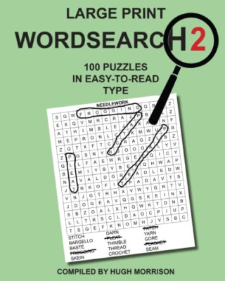 Large Print Wordsearch 2: 100 Puzzles in Easy-To-Read T - Paperback NEW Morrison