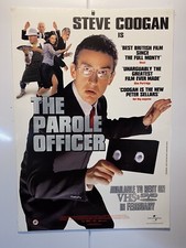 The Parole Officer. Steve Coogan. Original UK Video Poster.