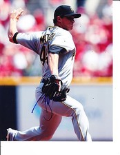 PITTSBURGH PIRATES TONY WATSON SIGNED GREY JERSEY 8X10