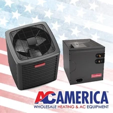 4 Ton Goodman 13.4 SEER2 AC + Coil Split System  24.5" GSXN3N4810-CAPT4961D4
